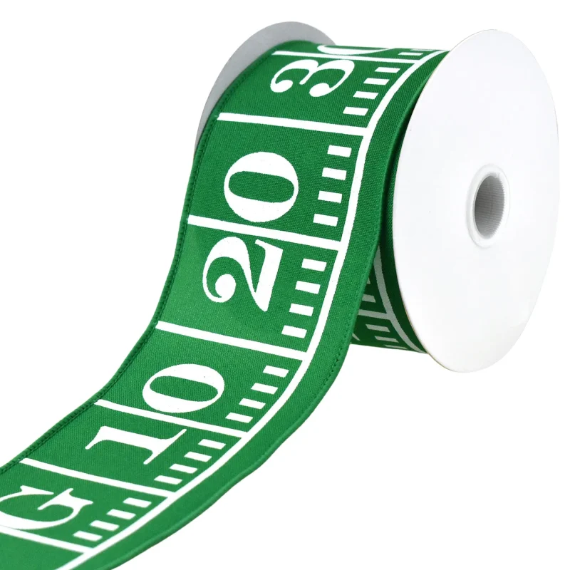 wired football field ribbon 2 5 wide 10 yard