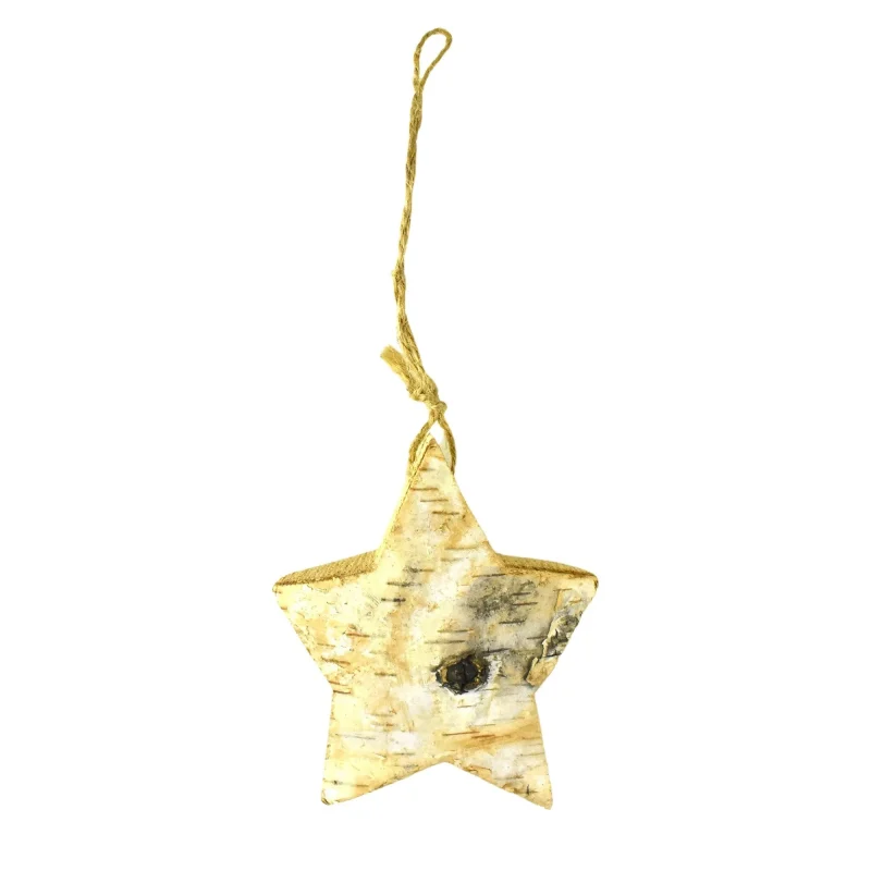 wood star christmas ornament 3 5 inch unfinished