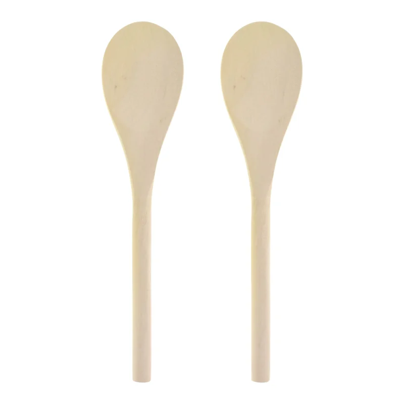 wooden cooking spoons 6 1 4 set of 2