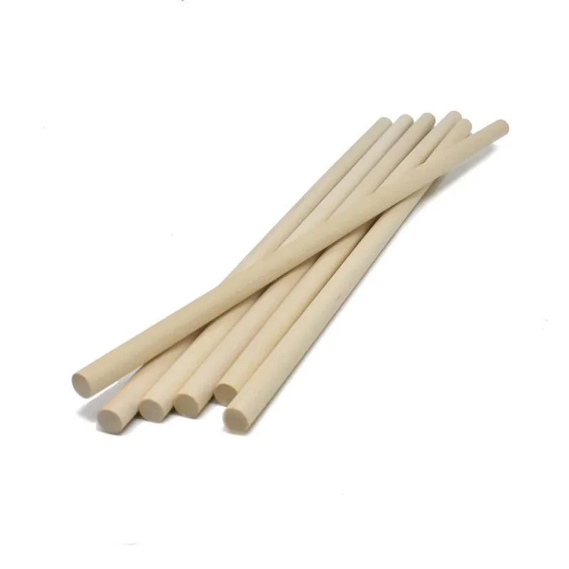 wooden dowel sticks natural 12 6 pack