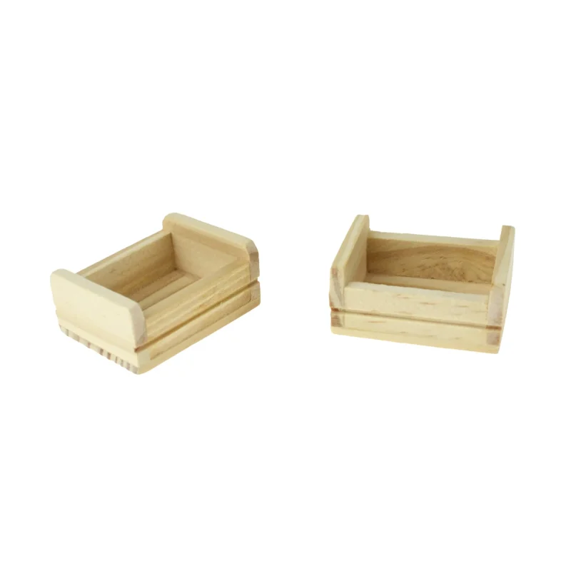 wooden mini router crates 1 7 8 pack of 2