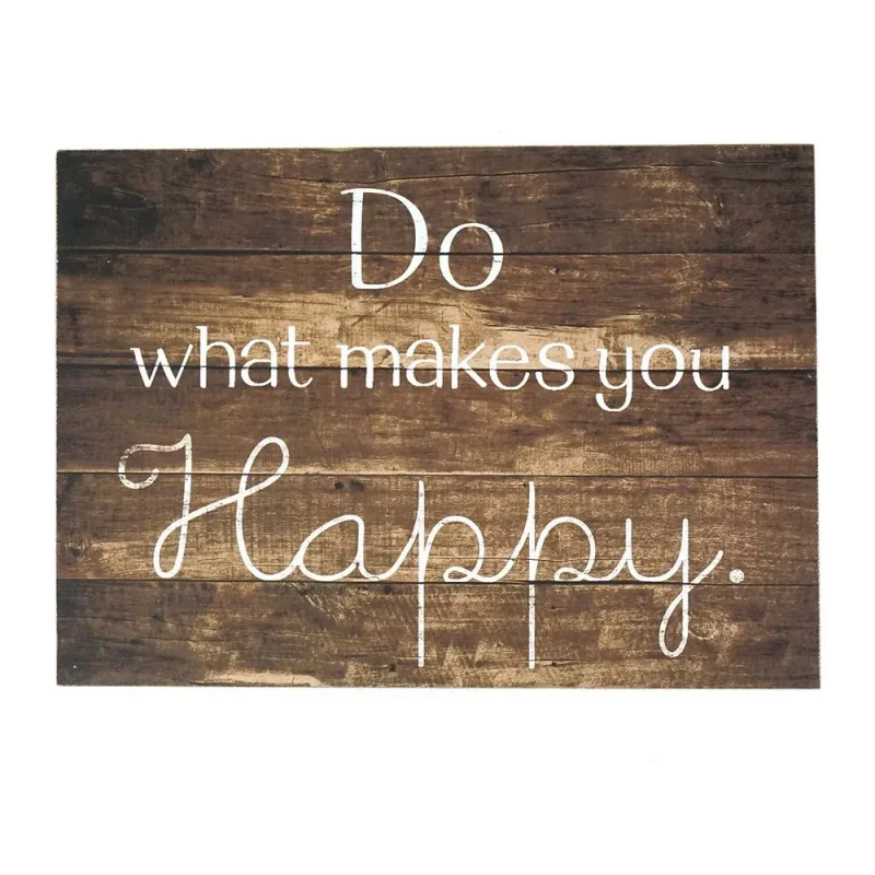 wooden wall art do what makes you happy 18