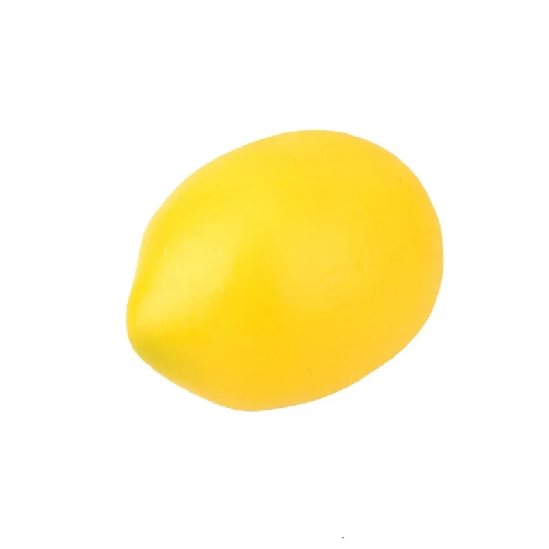 yellow artificial lemon decor 3 1 4 inch